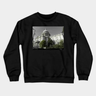 St Paul’s Cathedral and greenery Crewneck Sweatshirt